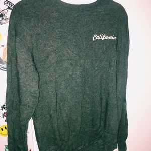 Brandy crew neck sweatshirt
